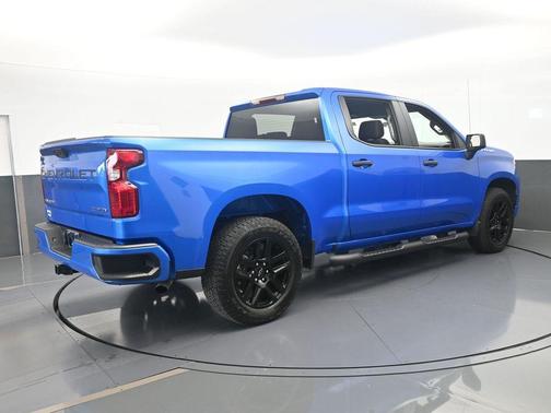 Rip Tide Blue 2025 Chevrolet Silverado 1500 Custom