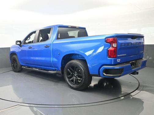Rip Tide Blue 2025 Chevrolet Silverado 1500 Custom