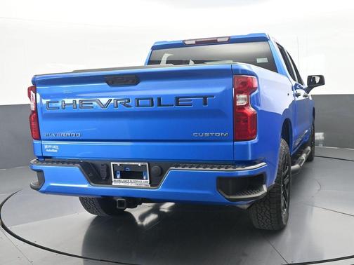 Rip Tide Blue 2025 Chevrolet Silverado 1500 Custom