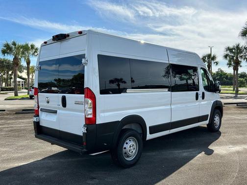 Bright White Clearcoat 2023 RAM ProMaster 2500 Window Van High Roof