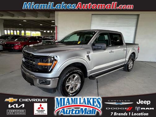 Silver Metallic 2025 Ford F-150 XLT
