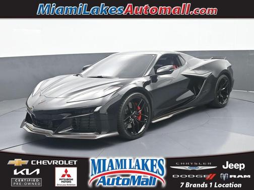 Black 2026 Chevrolet Corvette Z06
