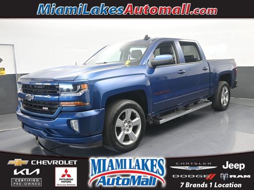 Deep Ocean Blue Metallic 2016 Chevrolet Silverado 1500 LT