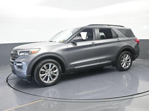 Gray Metallic 2021 Ford Explorer XLT