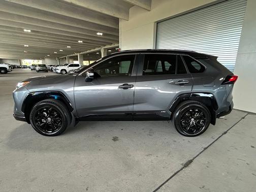 Midnight Black Metallic 2025 Toyota RAV4 Hybrid XSE