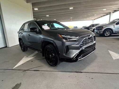 Midnight Black Metallic 2025 Toyota RAV4 Hybrid XSE