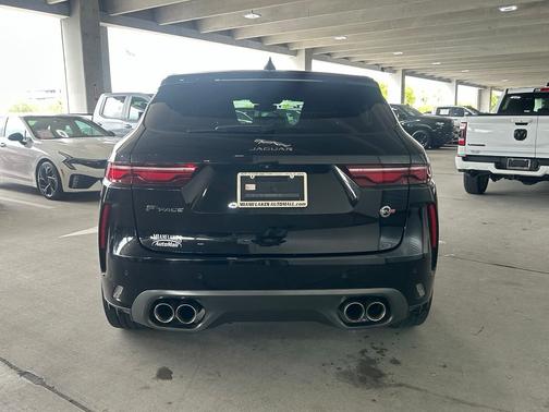 Black 2021 Jaguar F-PACE SVR