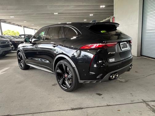 Black 2021 Jaguar F-PACE SVR