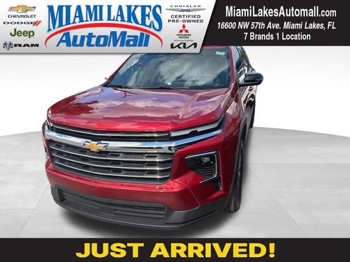Radiant Red 2025 Chevrolet Traverse LT