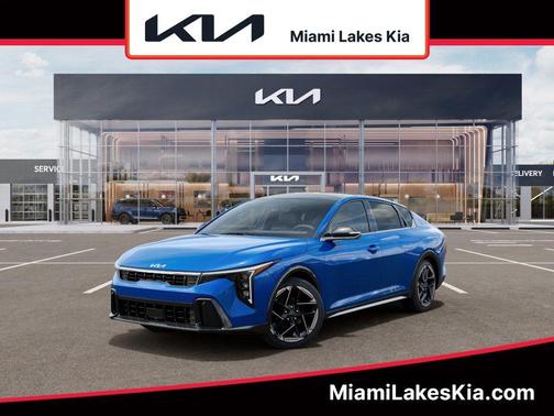 Wave Blue 2026 Kia K4 GT-LINE