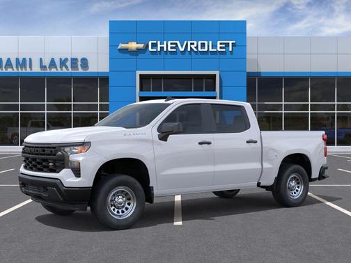 Summit White 2026 Chevrolet Silverado 1500 WT