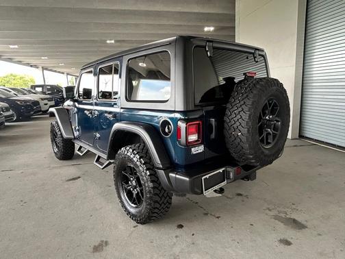 Fathom Blue Pearlcoat 2025 Jeep Wrangler Sport