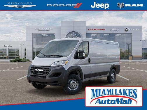 Bright Silver Clearcoat Metallic 2026 RAM ProMaster 1500 Low Roof