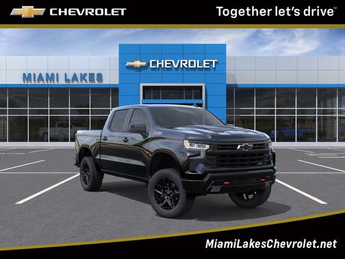 Black 2026 Chevrolet Silverado 1500 LT Trail Boss