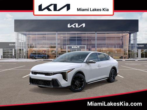 Snow White Pearl 2026 Kia K4 GT-LINE