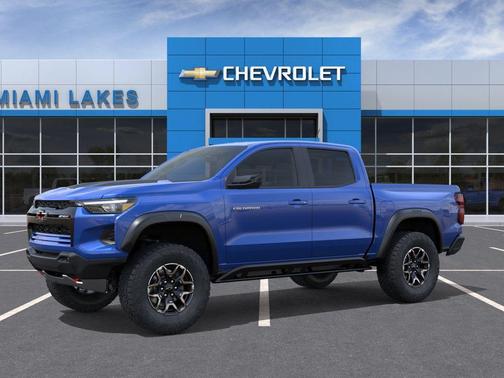 Reef Blue Metallic 2026 Chevrolet Colorado ZR2