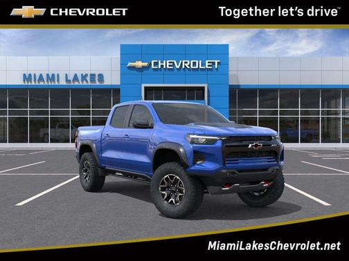 Reef Blue Metallic 2026 Chevrolet Colorado ZR2