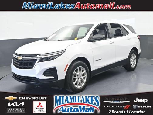 Summit White 2023 Chevrolet Equinox LS