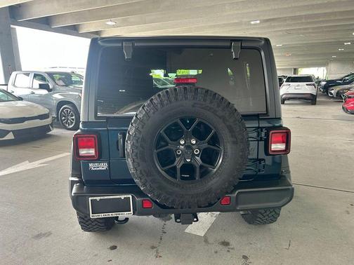 Fathom Blue Pearlcoat 2025 Jeep Wrangler Willys