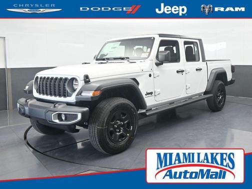 Bright White Clearcoat 2026 Jeep Gladiator Sport