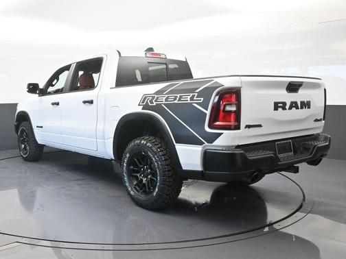 Bright White Clearcoat 2025 RAM 1500 Rebel