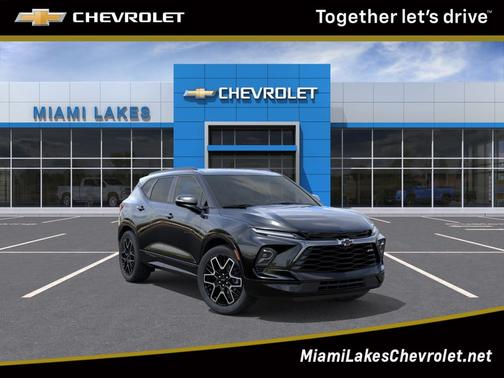 Black 2026 Chevrolet Blazer RS