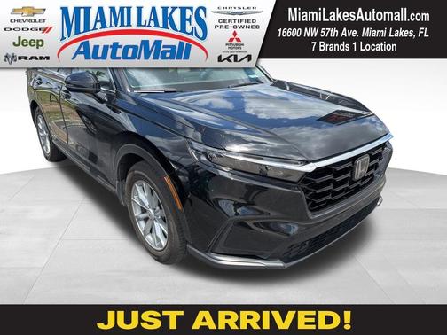 Gray 2025 Honda CR-V EX-L