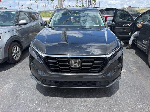 Gray 2025 Honda CR-V EX-L