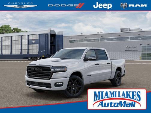 Bright White Clearcoat 2026 RAM 1500 Laramie