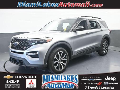 Silver Metallic 2023 Ford Explorer ST