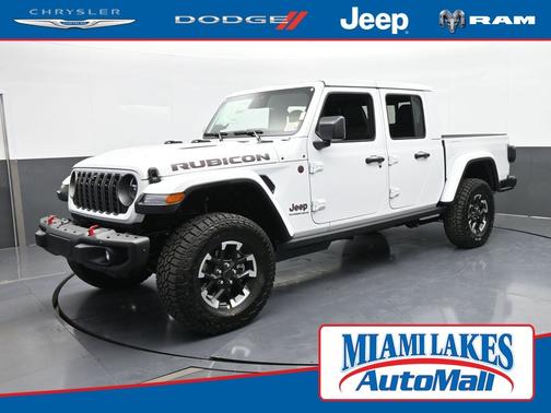 Bright White Clearcoat 2026 Jeep Gladiator Rubicon X