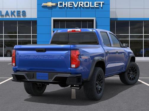 Blue 2026 Chevrolet Colorado Trail Boss