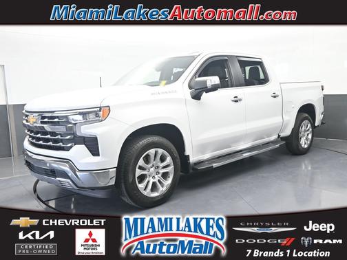 Summit White 2023 Chevrolet Silverado 1500 LTZ
