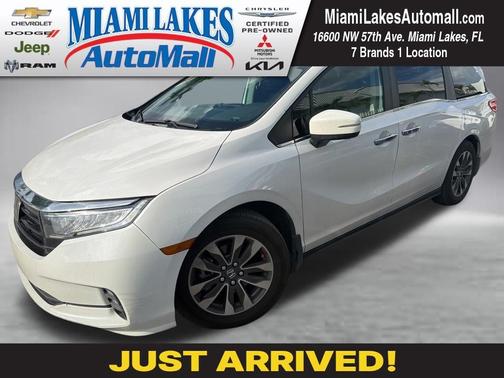 Platinum White 2024 Honda Odyssey EX-L