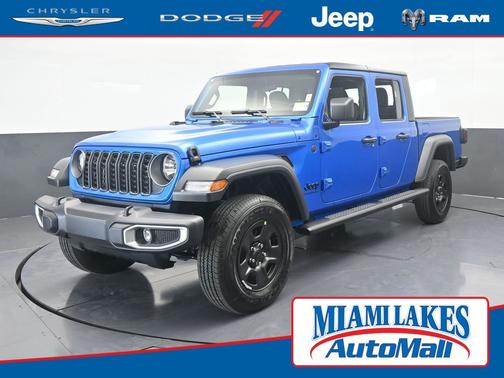 Hydro Blue Pearlcoat 2026 Jeep Gladiator Sport