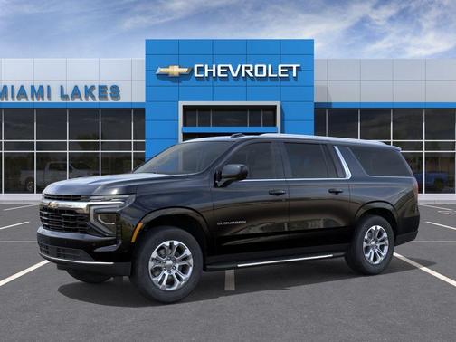 Black 2026 Chevrolet Suburban LS