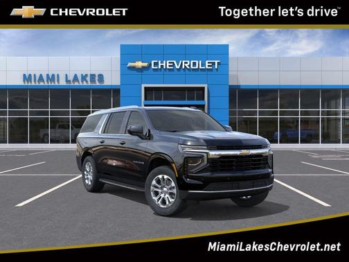 Black 2026 Chevrolet Suburban LS