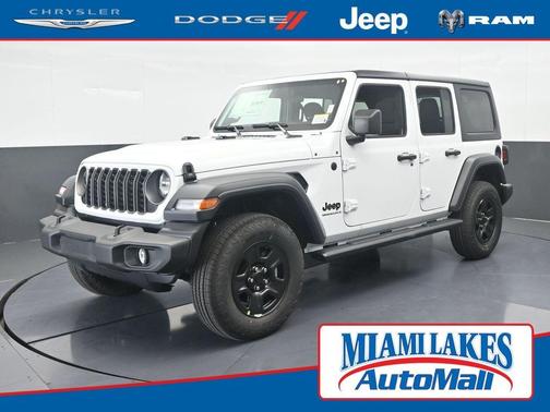 Bright White Clearcoat 2026 Jeep Wrangler Sport