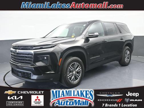 Mosaic Black Metallic 2024 Chevrolet Traverse LS