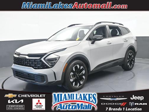 Wolf Gray 2024 Kia Sportage X-Line