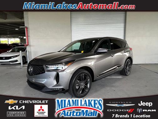 Liquid Carbon Metallic 2023 Acura RDX A-Spec Package