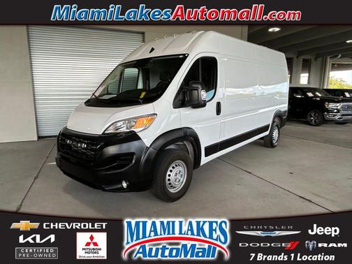 Bright White Clearcoat 2024 RAM ProMaster 2500 High Roof