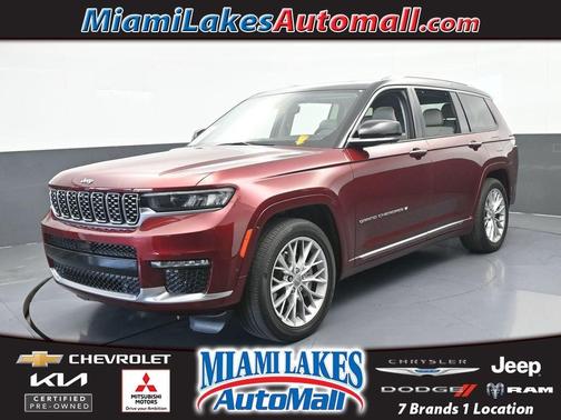 Velvet Red Pearlcoat 2023 Jeep Grand Cherokee L Summit