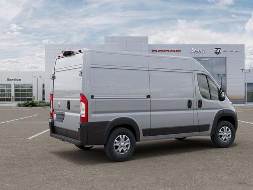 Bright Silver Clearcoat Metallic 2026 RAM ProMaster 1500