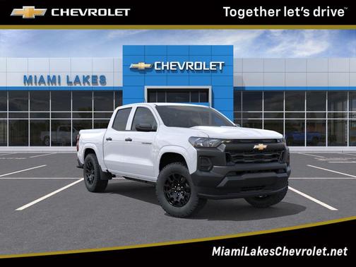 Summit White 2026 Chevrolet Colorado WT