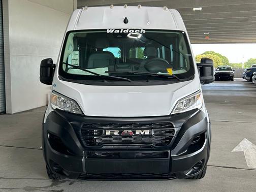 Bright White Clearcoat 2023 RAM ProMaster 3500 Window Van High Roof