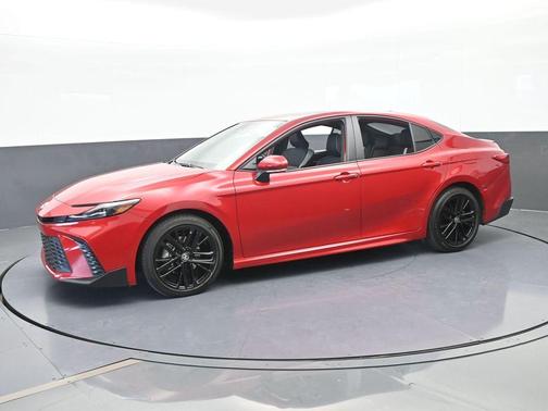 Red 2025 Toyota Camry SE