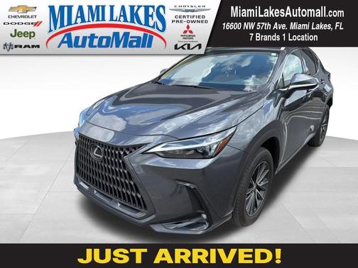 Gray 2024 Lexus NX 250 Base
