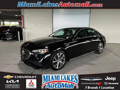 Black 2025 Mercedes-Benz E-Class E 350