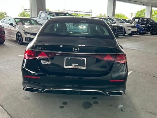 Black 2025 Mercedes-Benz E-Class E 350